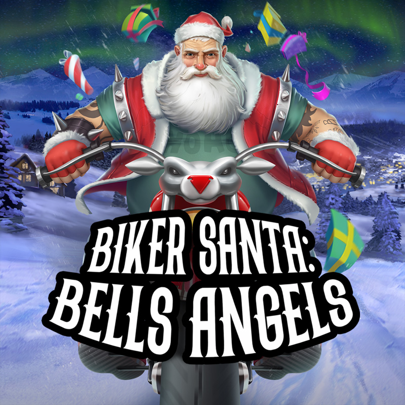 Biker Santa Bells Angels