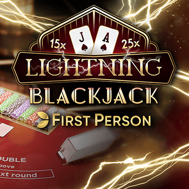 First Person Lightning Blackjack