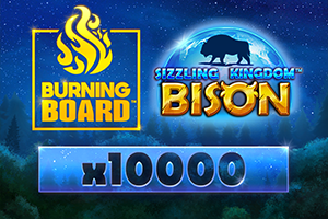 Sizzling Kingdom Bison Burning Board