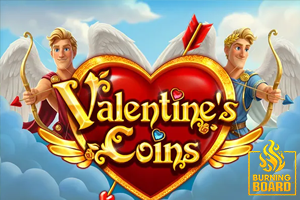 Valentines Coins Burning Board